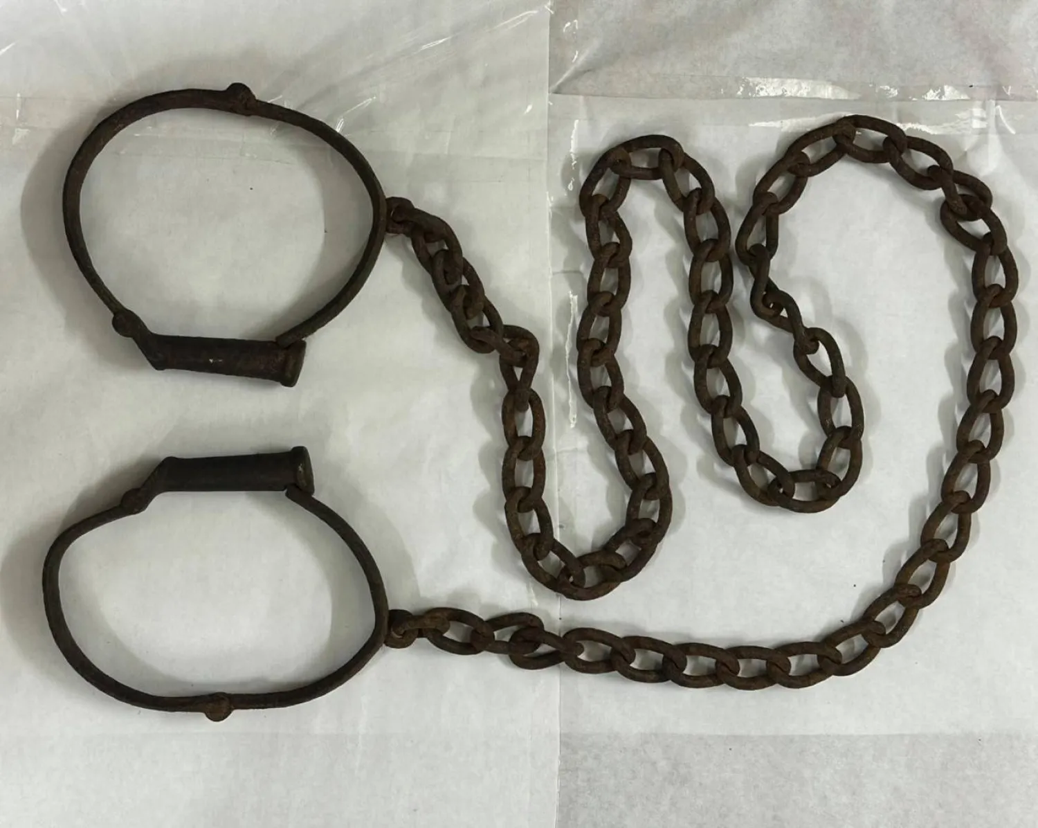 “I think it’s important not to upset and offend, but shock people into learning the whole truth,” the auctioneer, Marcus Salter, said. (Cheeky Auctions Tain)