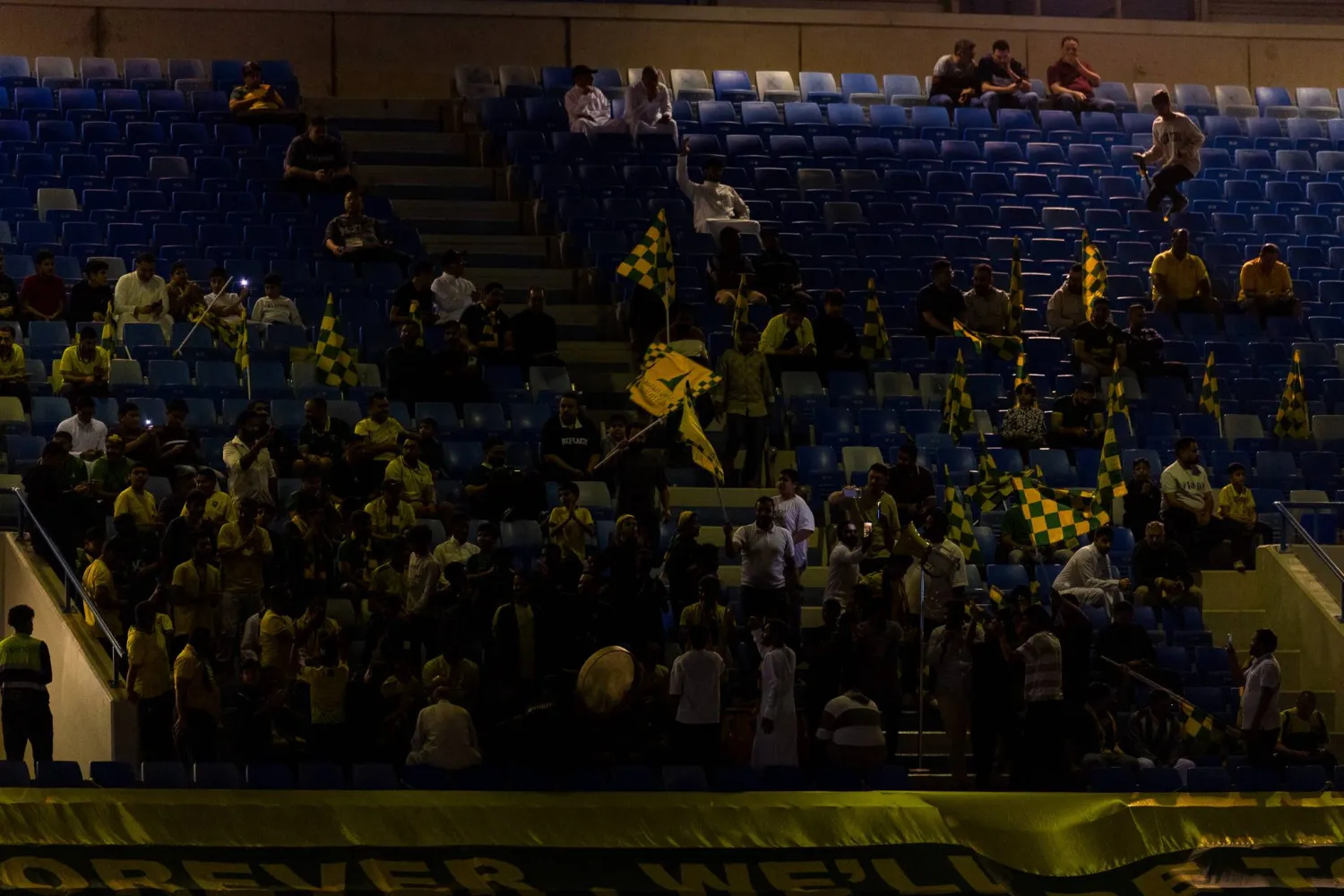 وزارة الرياضة قالت إنها ستتخذ ما يلزم لضمان عدم تكرار الحادثة (تصوير: عيسى الدبيسي)