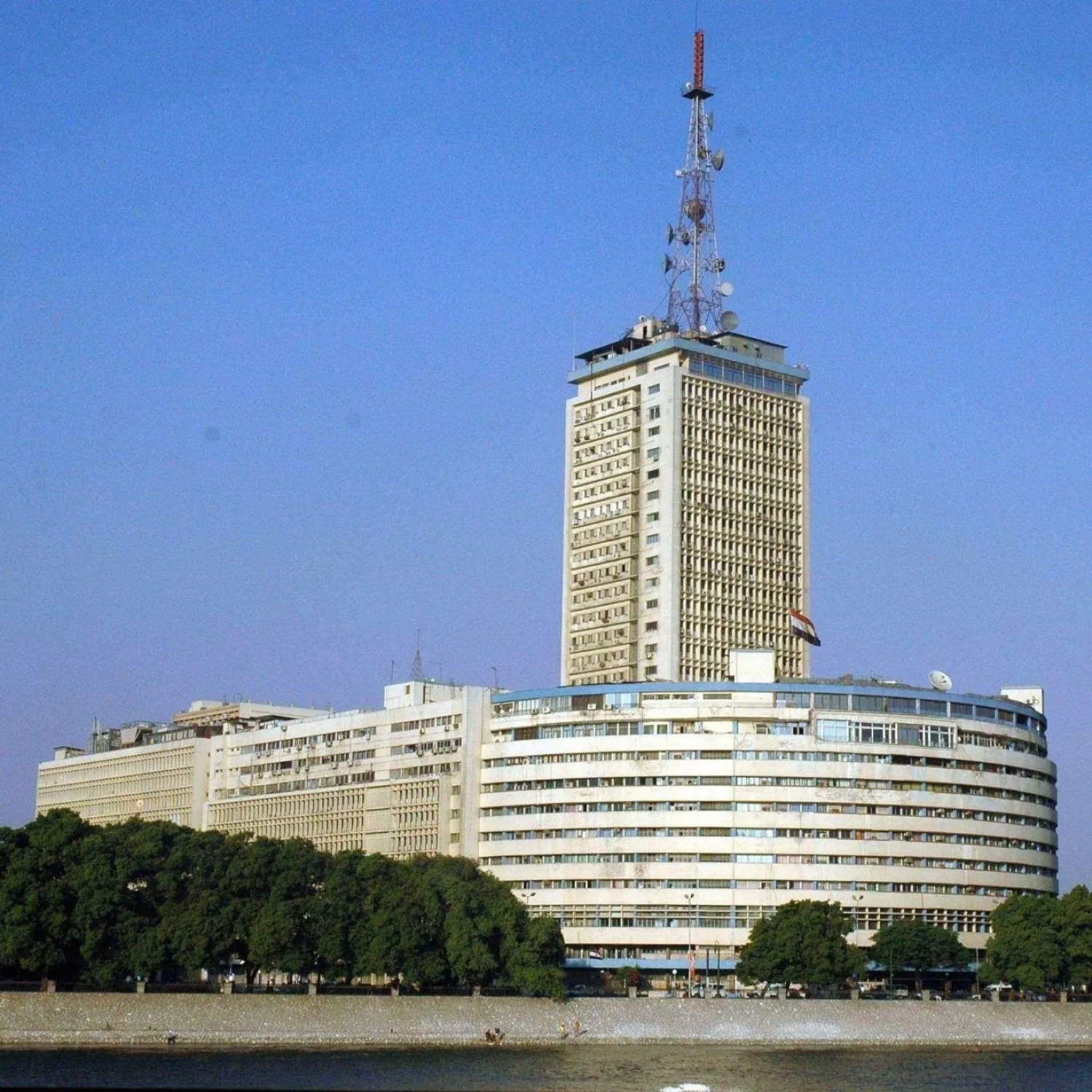 مبنى الإذاعة والتلفزيون المصري «ماسبيرو» (الهيئة الوطنية للإعلام) 