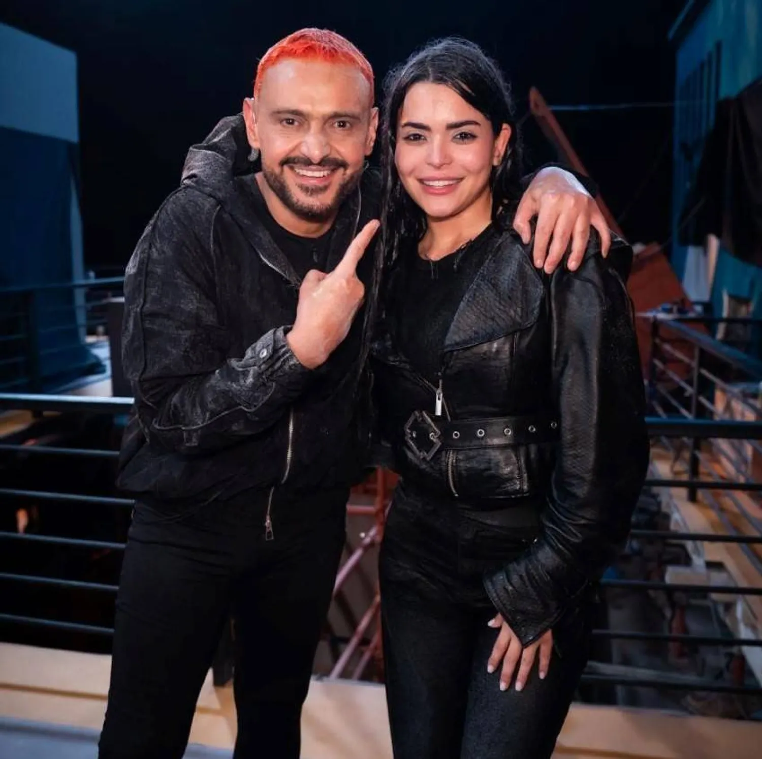 رامز جلال وأسماء جلال بعد المقلب (حسابه على فيسبوك)