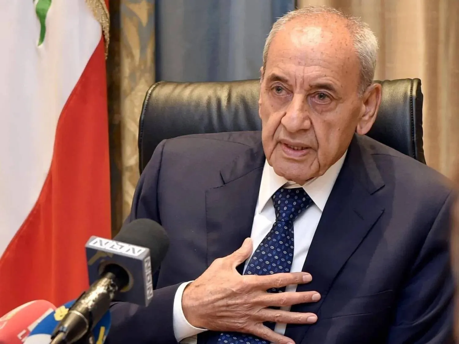 Parliament Speaker Nabih Berri. (Lebanese parliament)