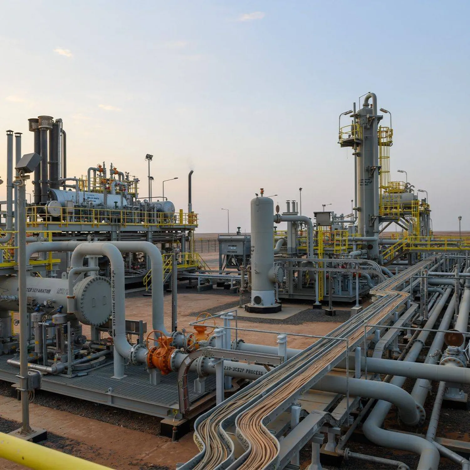 حقل غاز الجافورة أحد أكبر حقول الغاز الصخري الغني بالسوائل في الشرق الأوسط وجزء من المشهد الطاقي المتطور للمملكة (أرامكو)