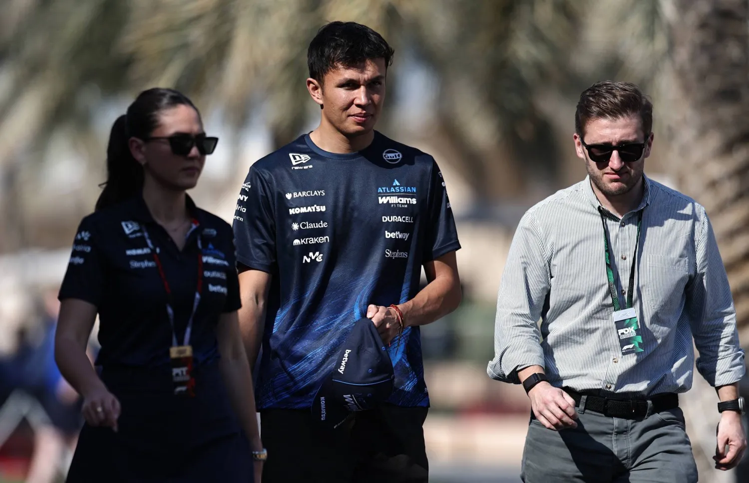 أليكس ألبون سائق فريق ويليامز (أ.ب)