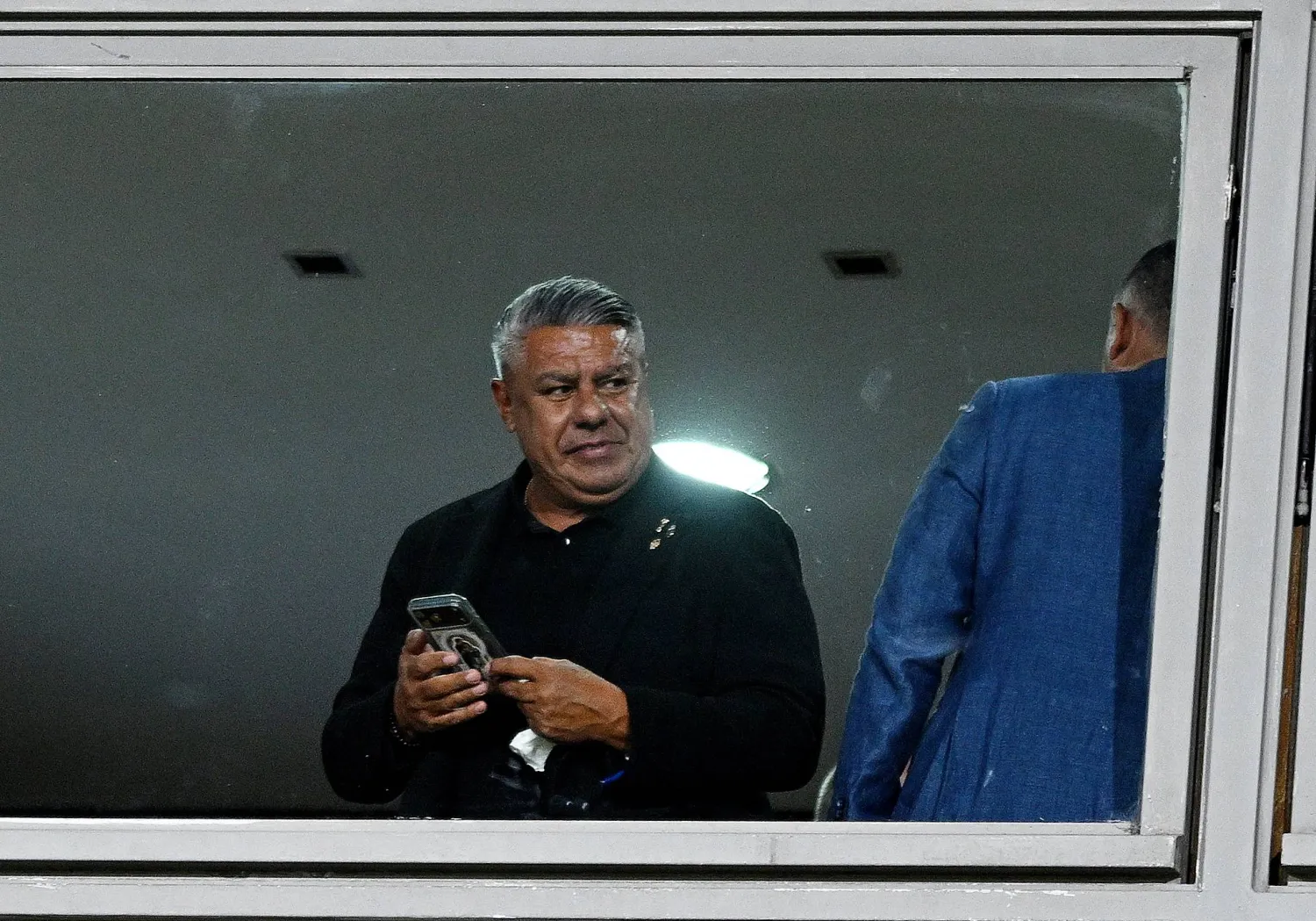 كلاوديو تابيا رئيس الاتحاد الأرجنتيني لكرة القدم (رويترز)