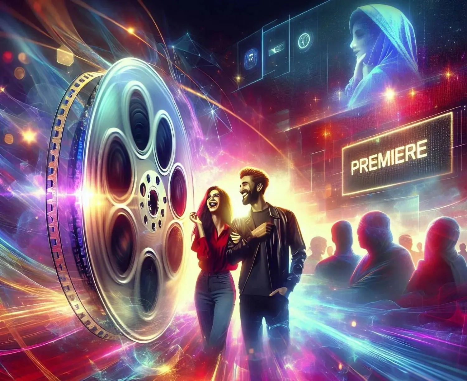 An expressive image of the debate between French cinema industry and AI (Shutterstock) 