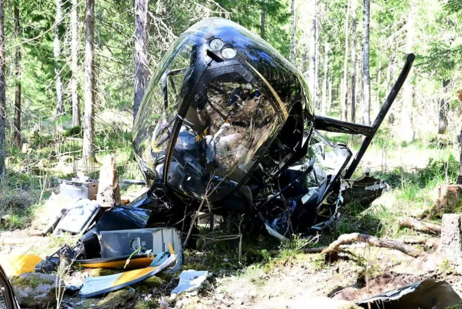 الطيار ومساعده قتلا في الحادث (أرشيفية - رويترز)