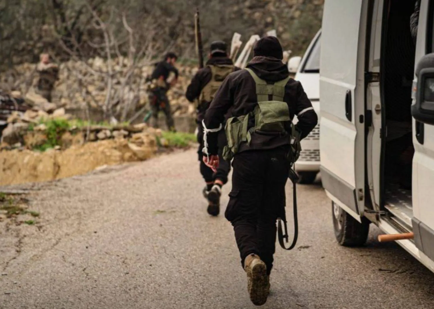 عناصر من قوات الأمن السوري (سانا)