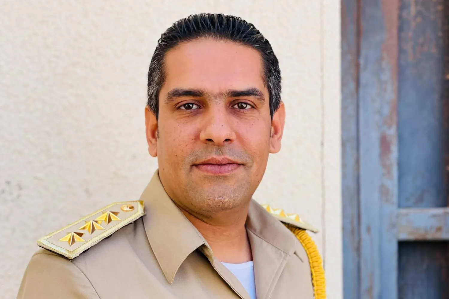 صورة الضابط المغتال الرائد فارس الفرجاني (الجيش)