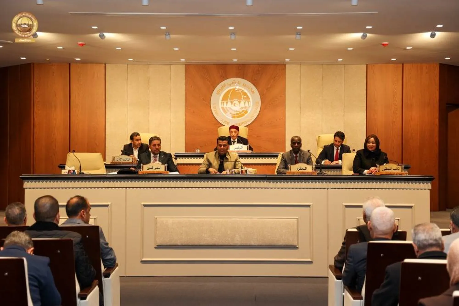 جلسة سابقة لمجلس النواب الليبي (موقع البرلمان على الإنترنت)