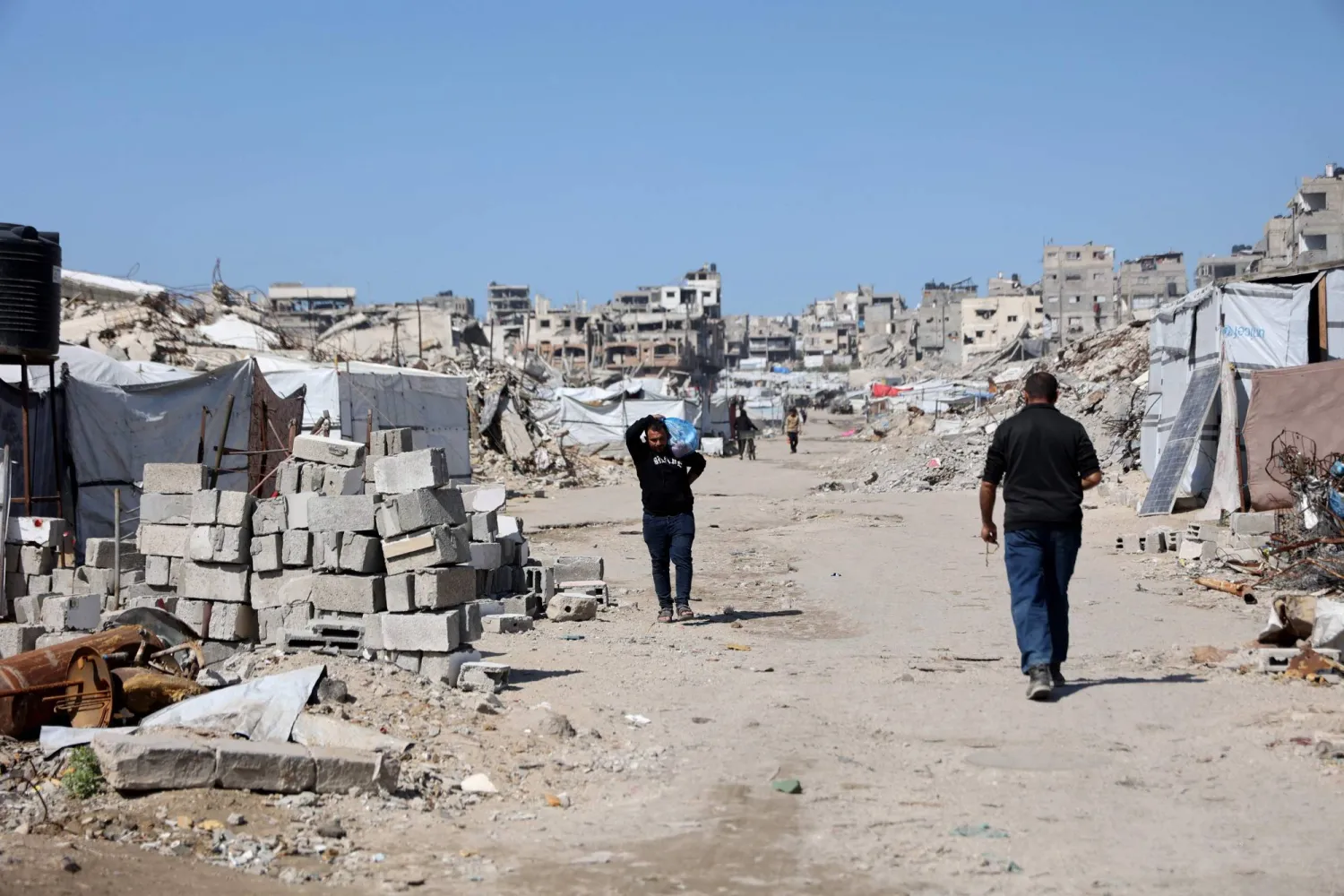 وثقت منظمة اليونسكو أضراراً في 114 موقعاً في قطاع غزة منذ اندلاع الحرب (أ.ف.ب)