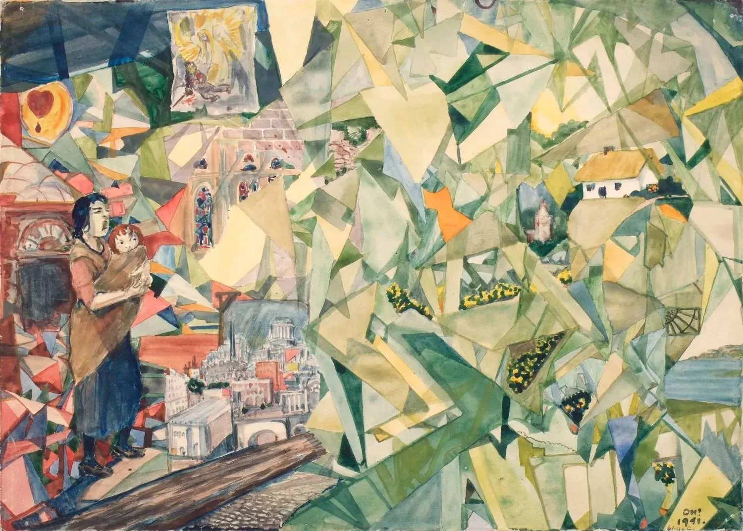 Osborne Henry Mavor’s “Let Eric Remember” from Aberdeen Art Gallery. (Aberdeen archives, gallery & museums/Art UK) 