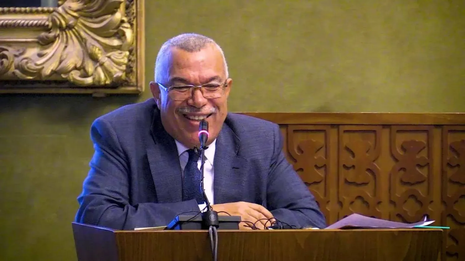 وزير العدل السابق القيادي في «حركة النهضة» نور الدين البحيري (الشرق الأوسط)