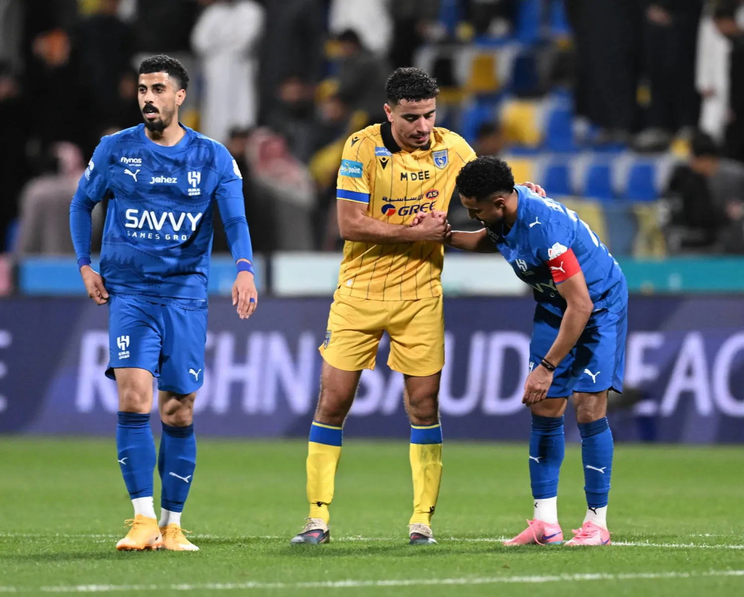 الهلال أخفق في انتزاع نقاط التعاون ومنح منافسيه فرصة التقدم مرة أخرى (تصوير: بشير صالح)