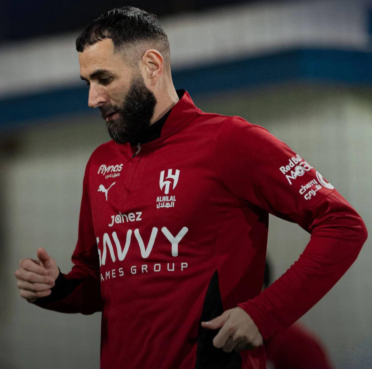 بنزيمة سيغيب عن الهلال في فترة حساسة من الموسم (موقع النادي)