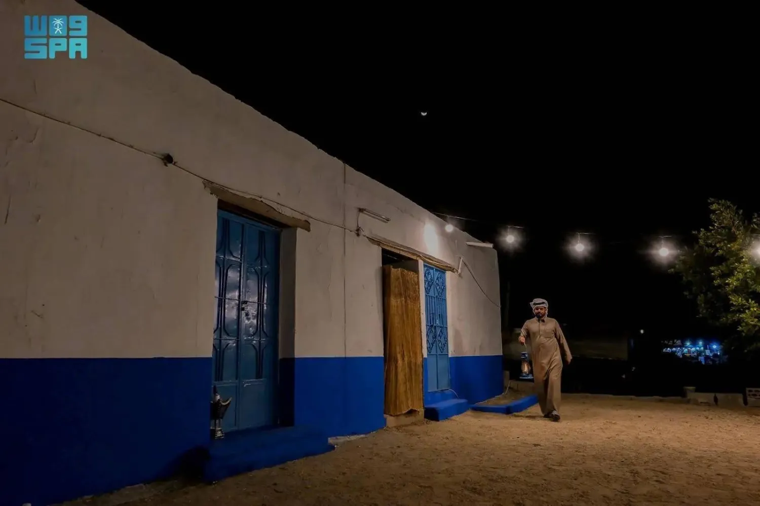 Several residents of Al-Baha Region are reviving the atmosphere of Ramadan iftar in old houses. (SPA)