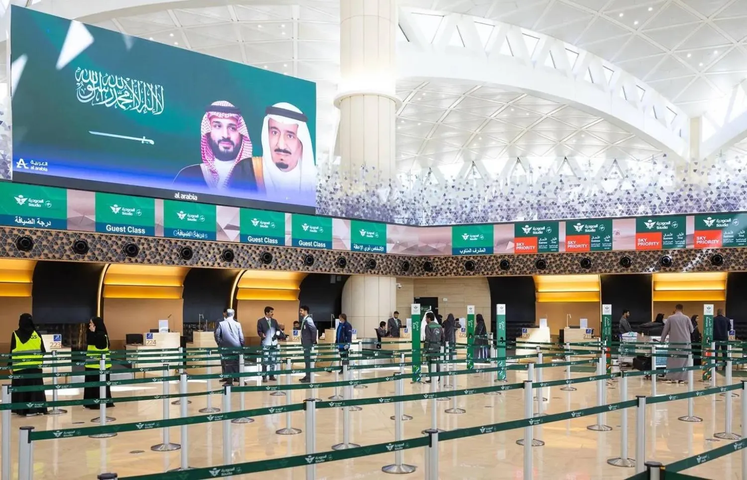 1.046.016 مسافراً خلال فترة تنفيذ خطة المناقلة عبر 7.650 رحلة في جميع الصالات (واس)