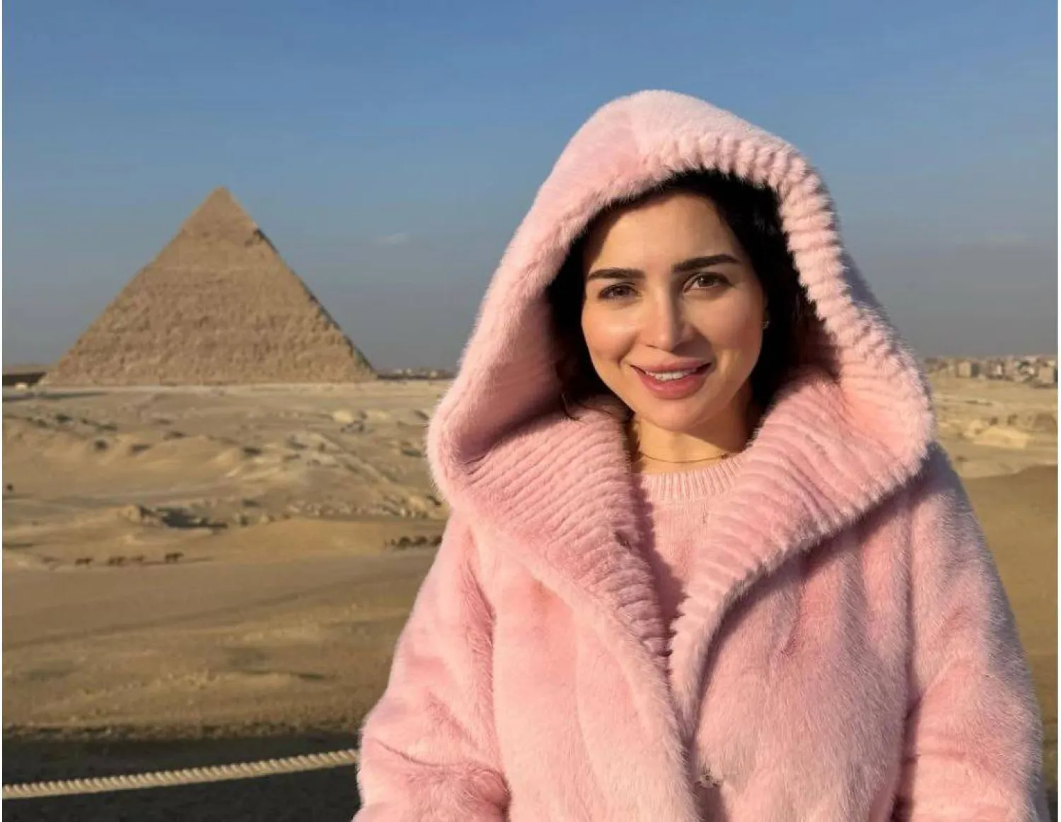 مي عز الدين تتعرَّض لأزمة صحية (صفحتها على «فيسبوك»)