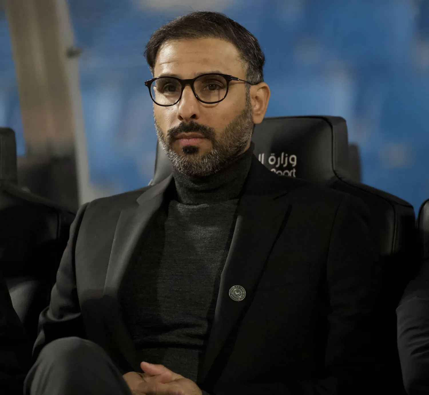 سعد الشهري مدرب فريق الاتفاق (تصوير: نايف العتيبي) 