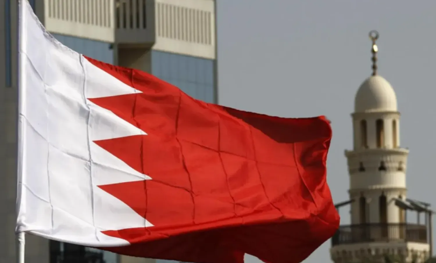 File photo of Bahrain Flag (Reuters)
