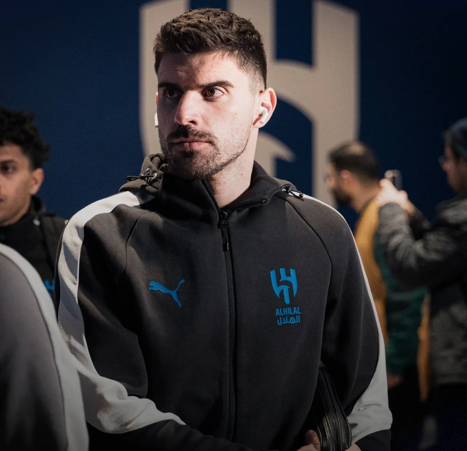 نيفيز انضم لقائمة المصابين في الهلال (موقع النادي)