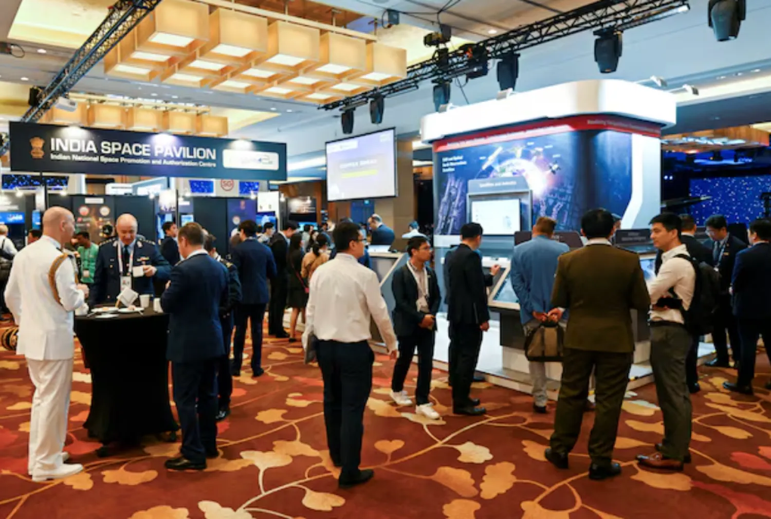 A general view of the Space Summit at Sands Expo and Convention Centre in Singapore February 2, 2026. REUTERS