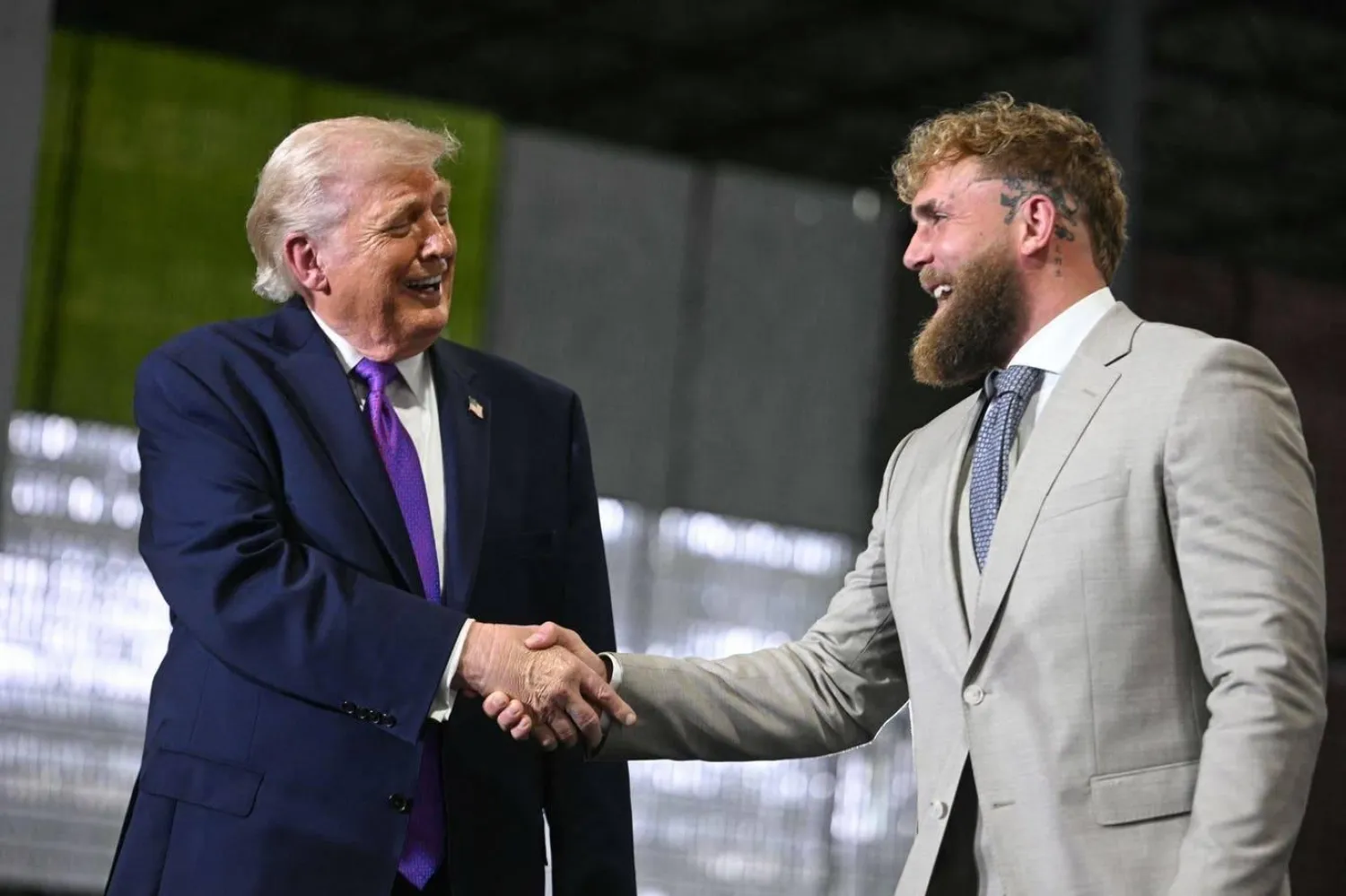 Jake Paul, 2024 seçiminde Donald Trump'ın başkanlığını desteklemişti (AFP)