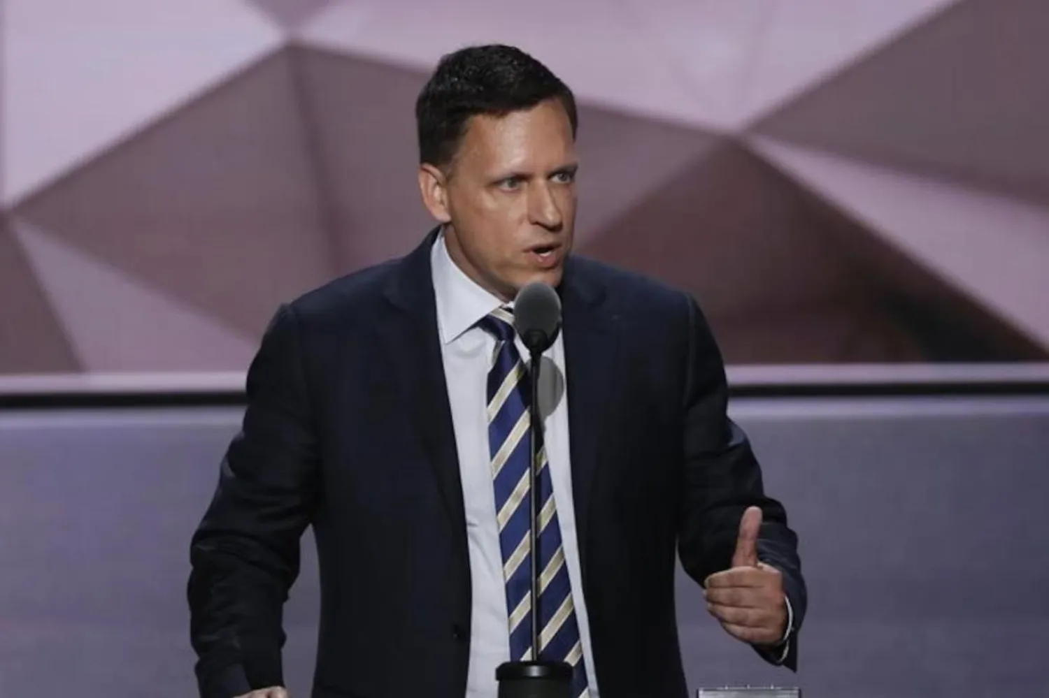 Peter Thiel, Trump yönetimine desteğiyle de gündem olmuştu (Reuters)