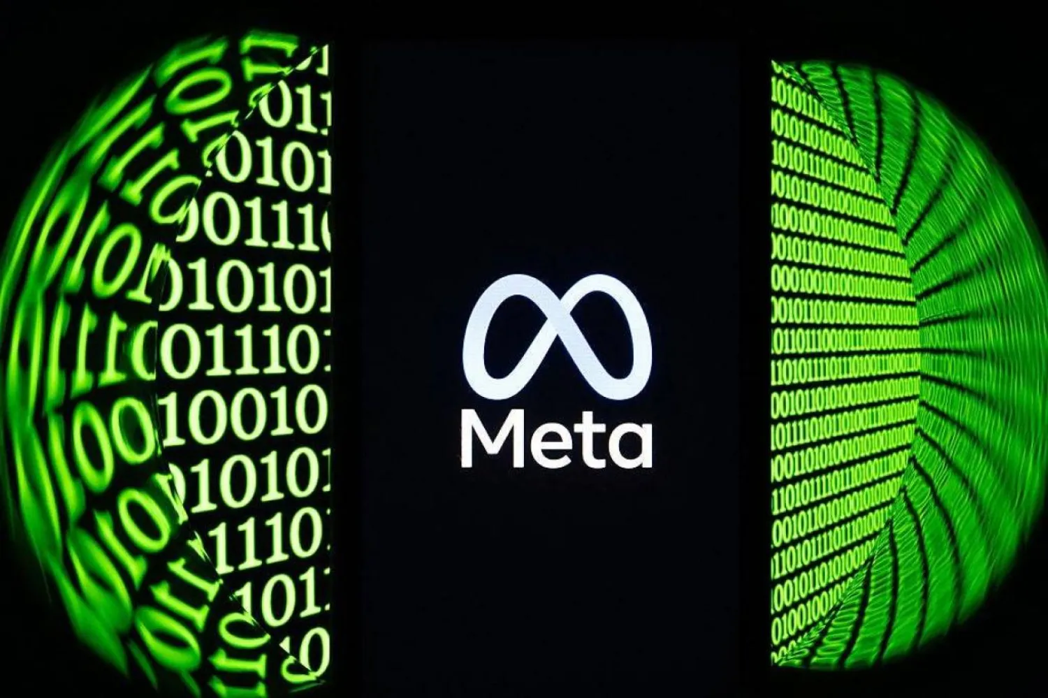 11 Şubat 2026'da Fransa'nın doğusundaki Mulhouse'da bir akıllı telefonun ekranında Meta logosu görülüyor (AFP)