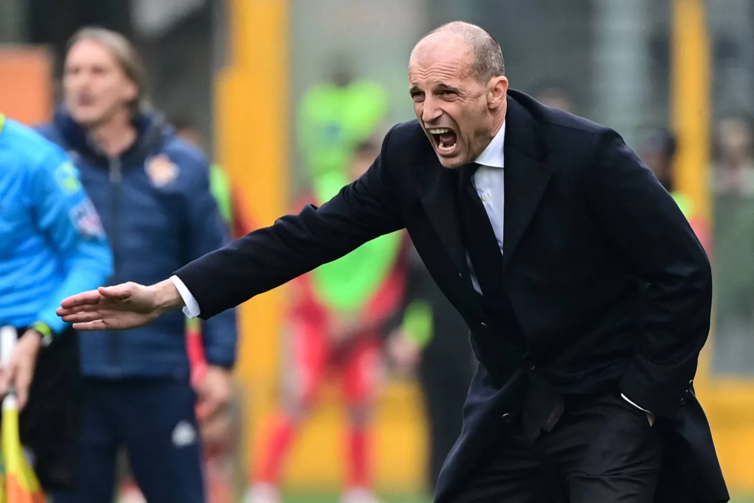 ماسيميليانو أليغري مدرب ميلان (أ.ف.ب)