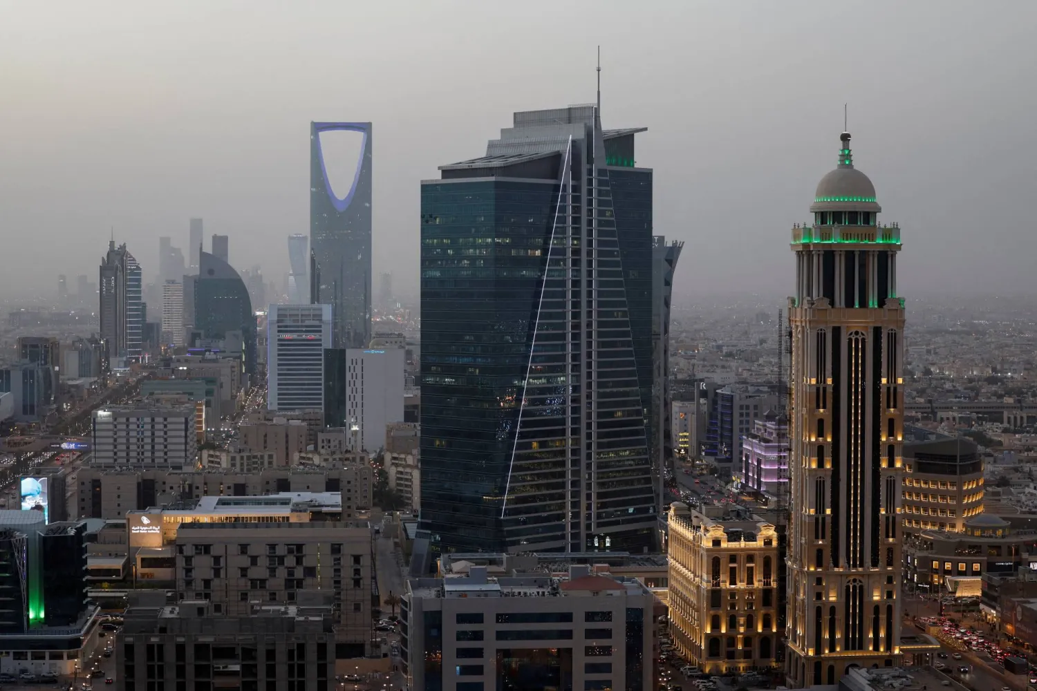 A general view of the city of Riyadh (AFP)