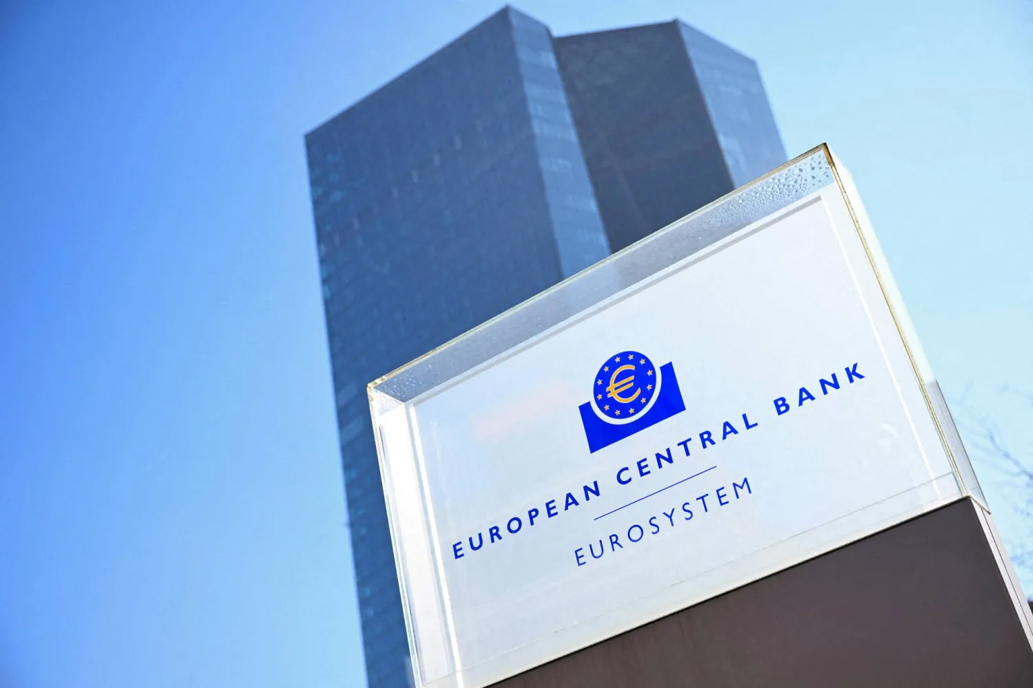 FILE PHOTO: A view of the European Central Bank (ECB) headquarters in Frankfurt, Germany, March 6, 2025. REUTERS/Jana Rodenbusch/File Photo