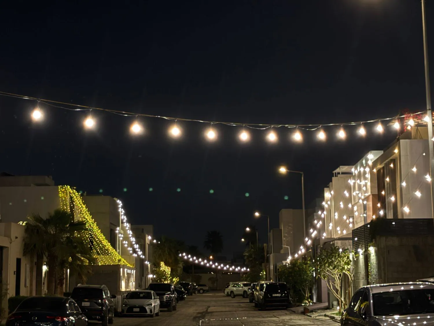 أحد الأحياء السكنية في مدينة الرياض (الشرق الأوسط)