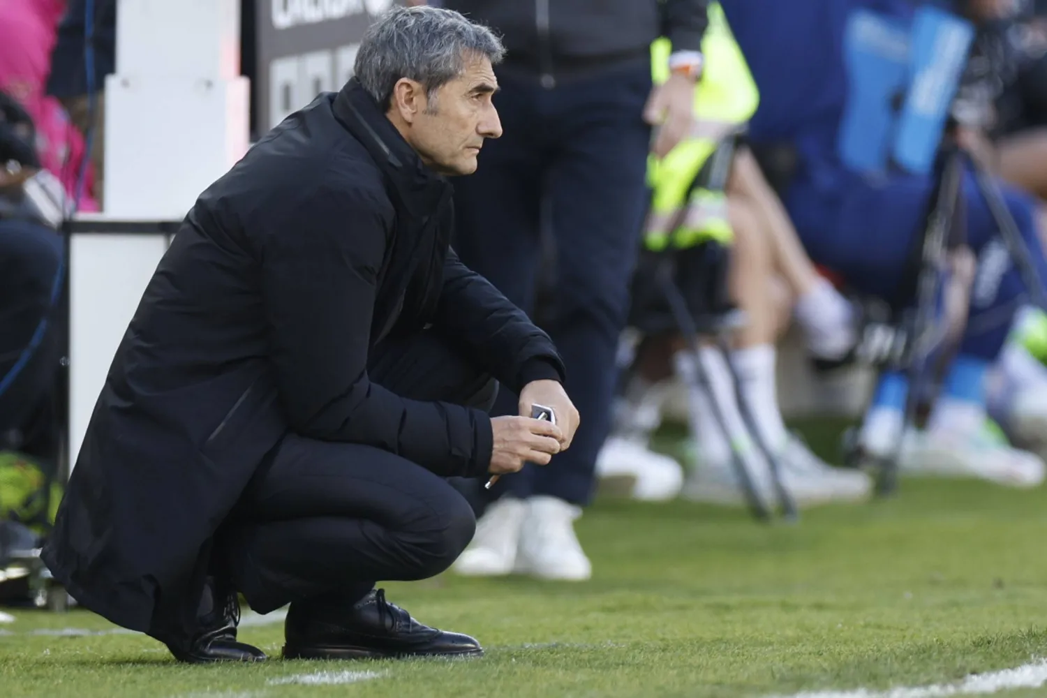 إيرنستو فالفيردي مدرب أتلتيك بلباو (إ.ب.أ)