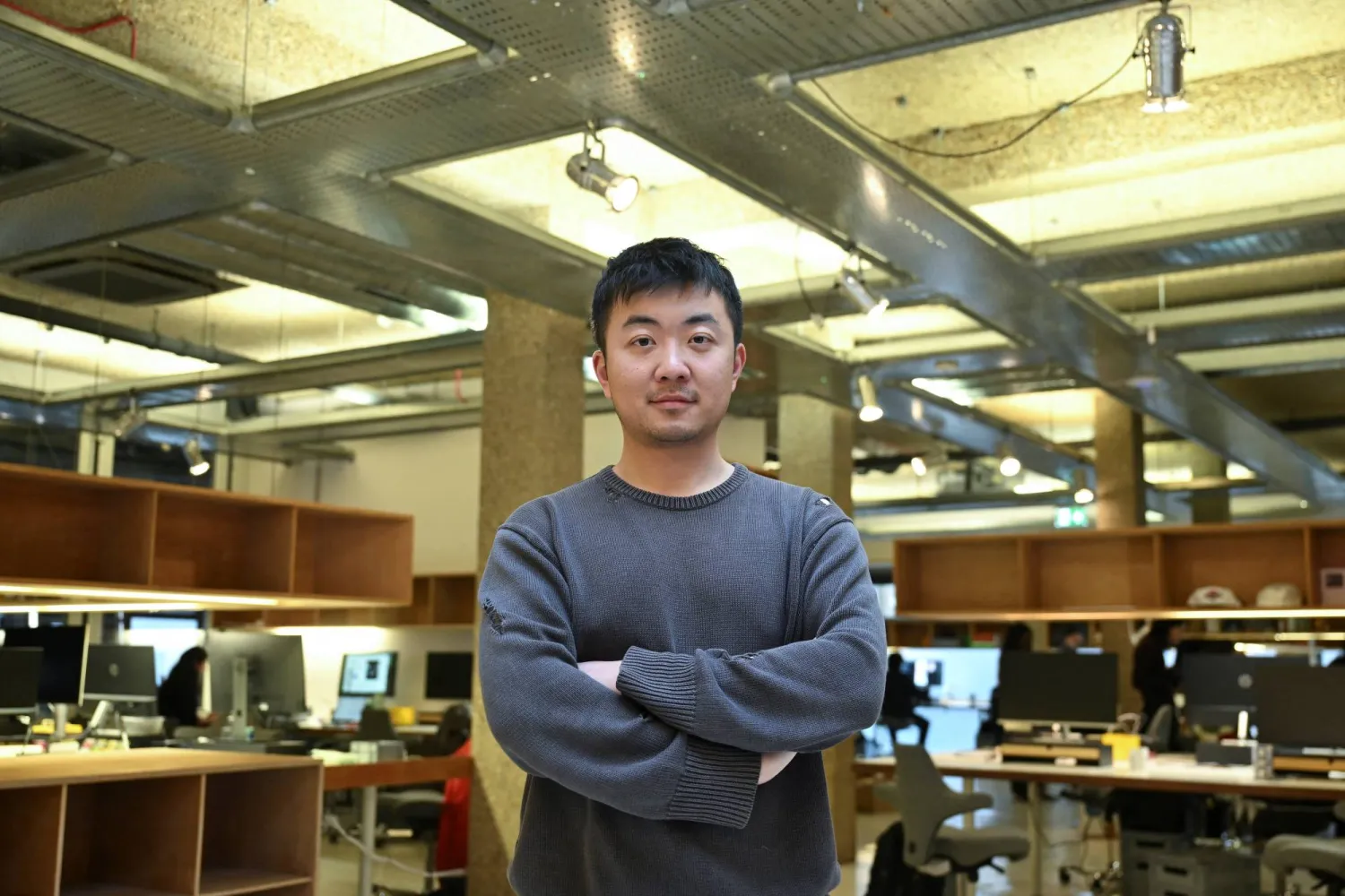 Carl Pei, CEO of Nothing, poses for pictures at Nothing headquarters in Kings Cross, in London, Britain, February 26, 2026. REUTERS/Jaimi Joy