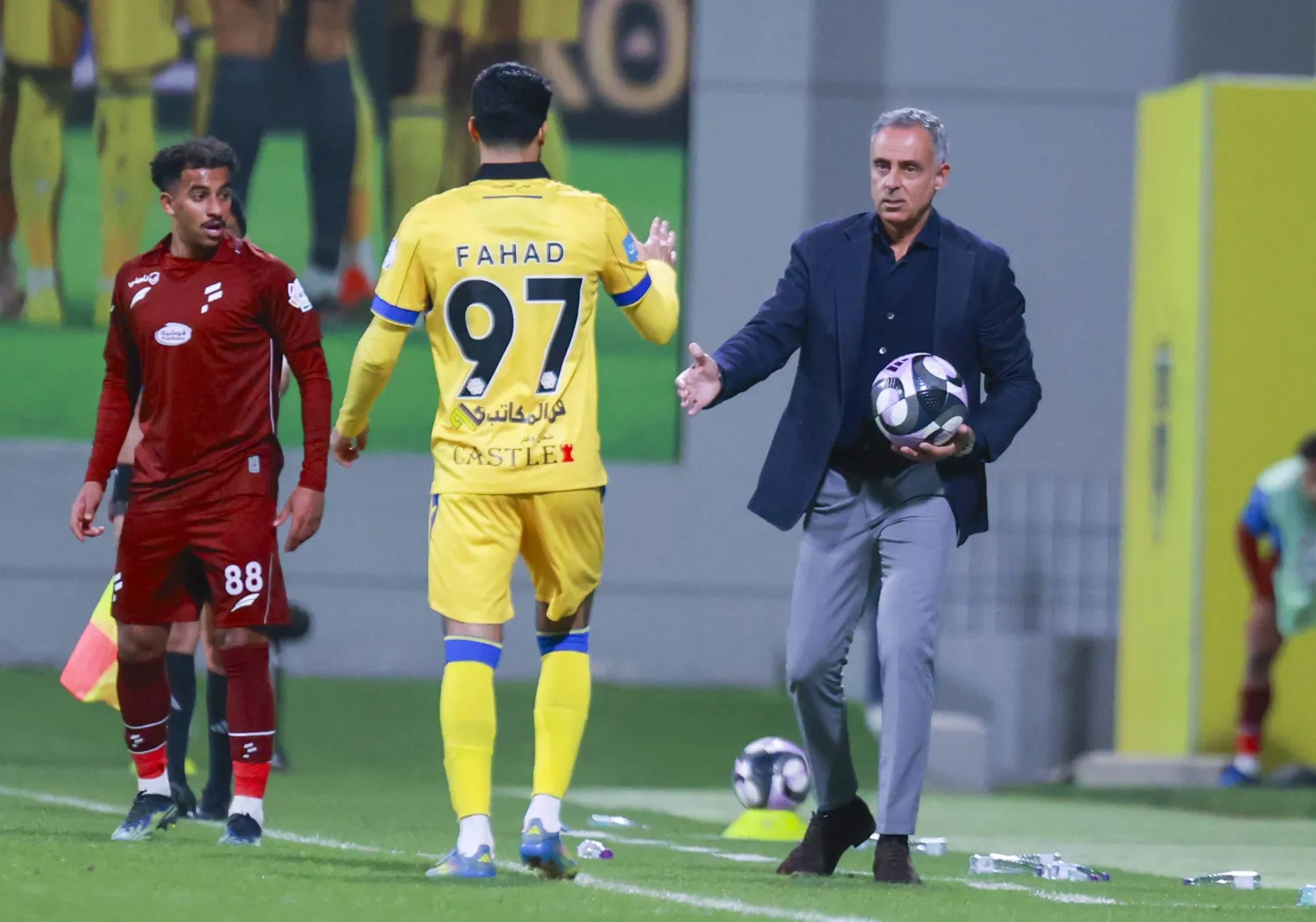 البرتغالي غوميز مدرب الفتح (تصوير: سعد الدوسري) 