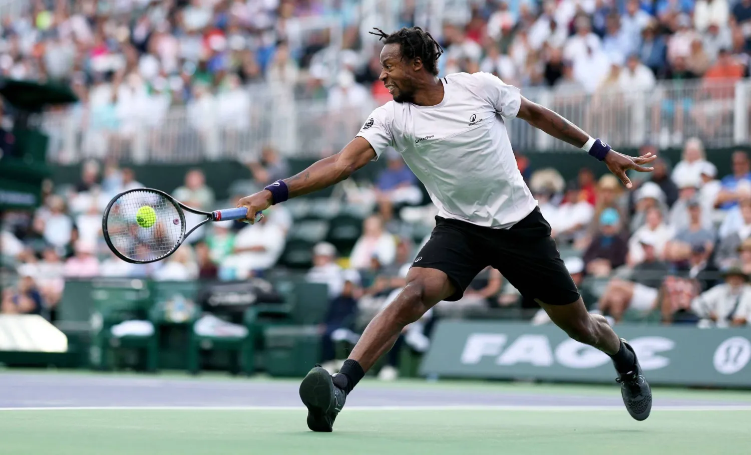 جايل مونفيس ودّع إنديان ويلز (أ.ف.ب)