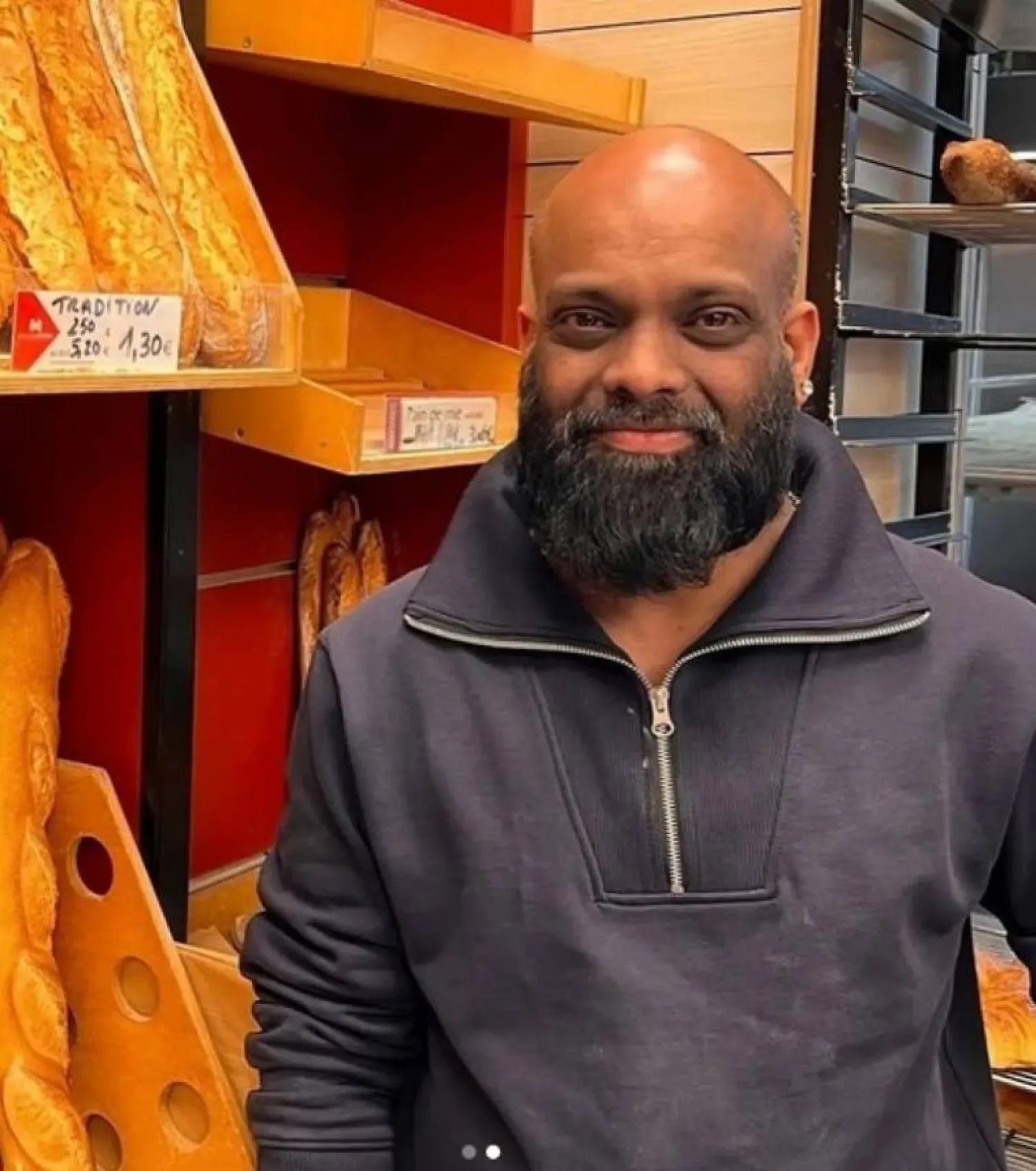 Sithamparappillai Jegatheepan won the prestigious prize for best traditional French baguette (Instagram)