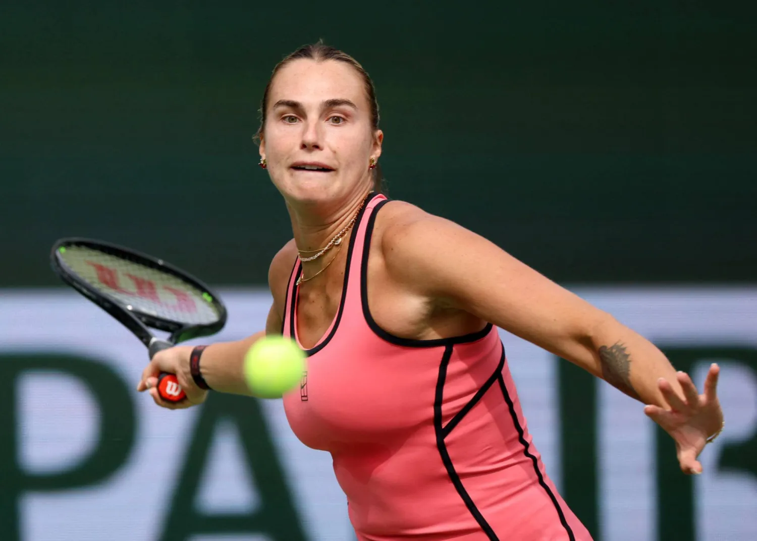  البيلاروسية أرينا سابالينكا بلغت ثمن نهائي إنديان ويلز (أ.ف.ب)