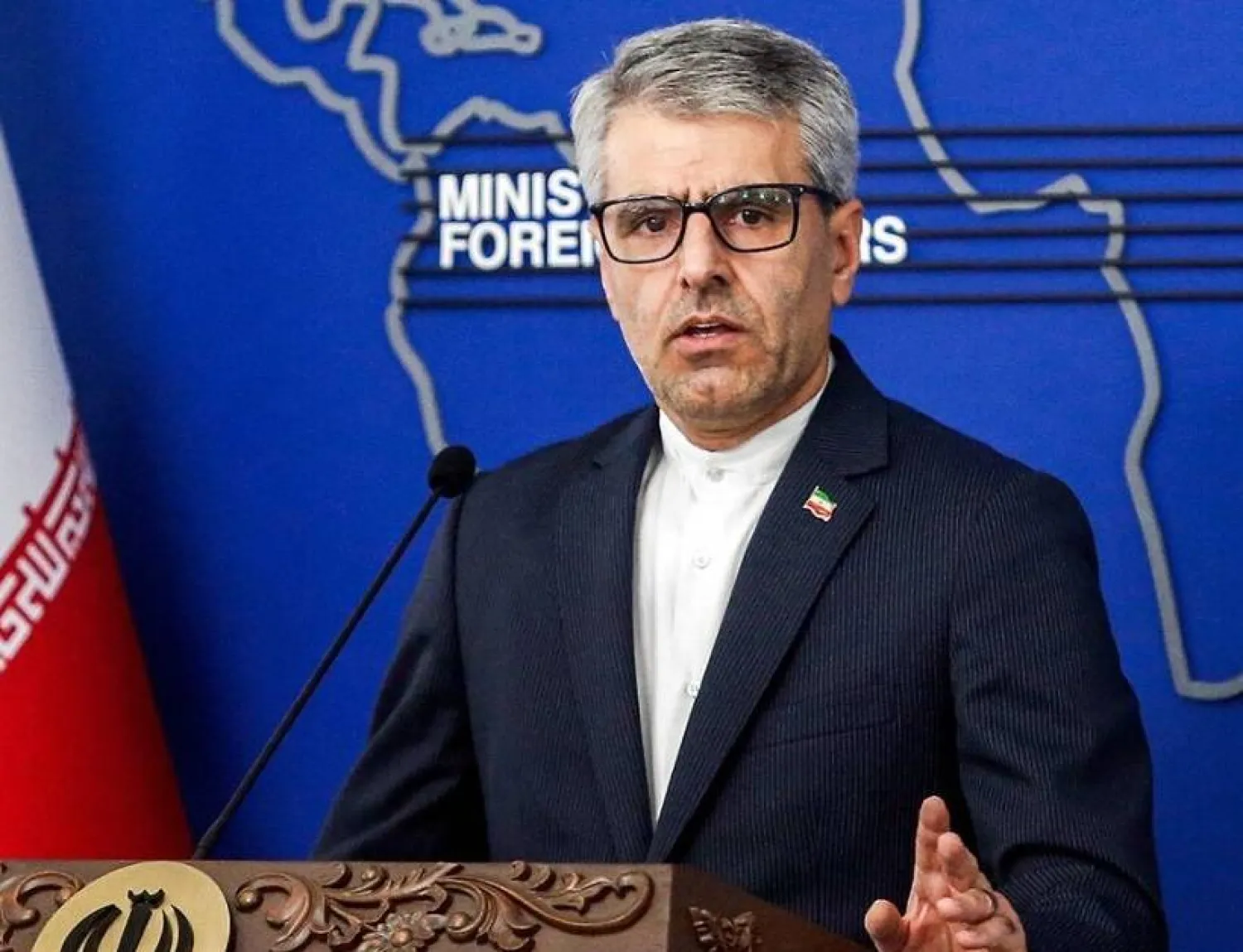 Iranian Foreign Ministry spokesman Ismail Baghaei (Iranian News Agency)