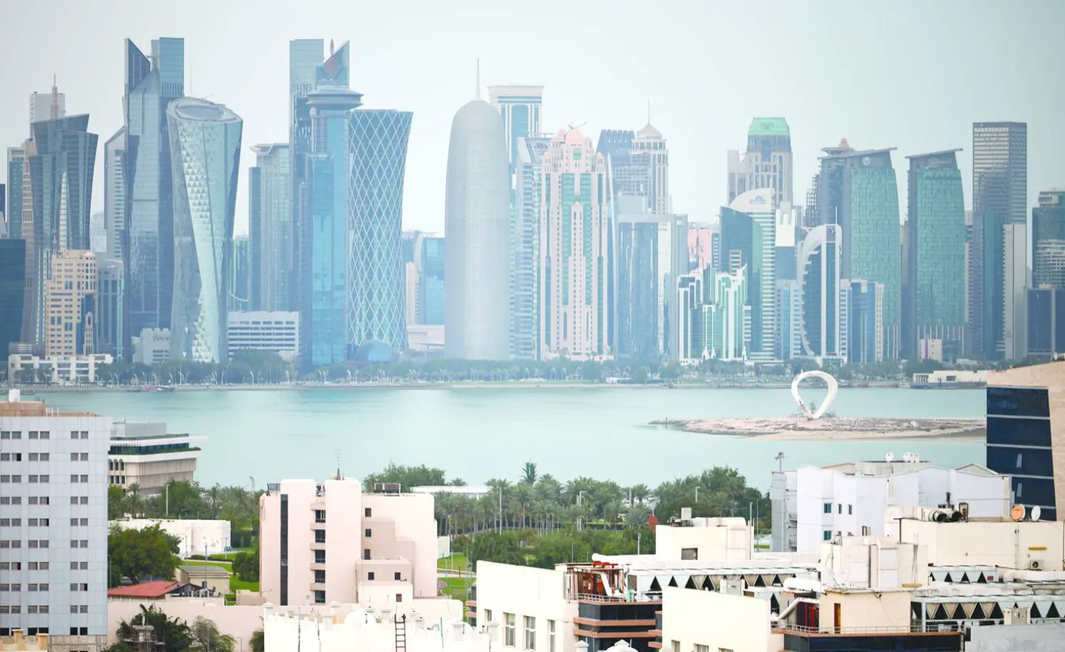 العاصمة القطرية الدوحة (إ.ب.أ)