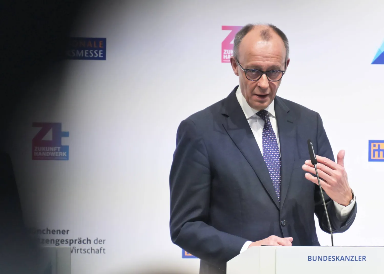 المستشار الألماني فريدريش ميرتس (د.ب.أ)