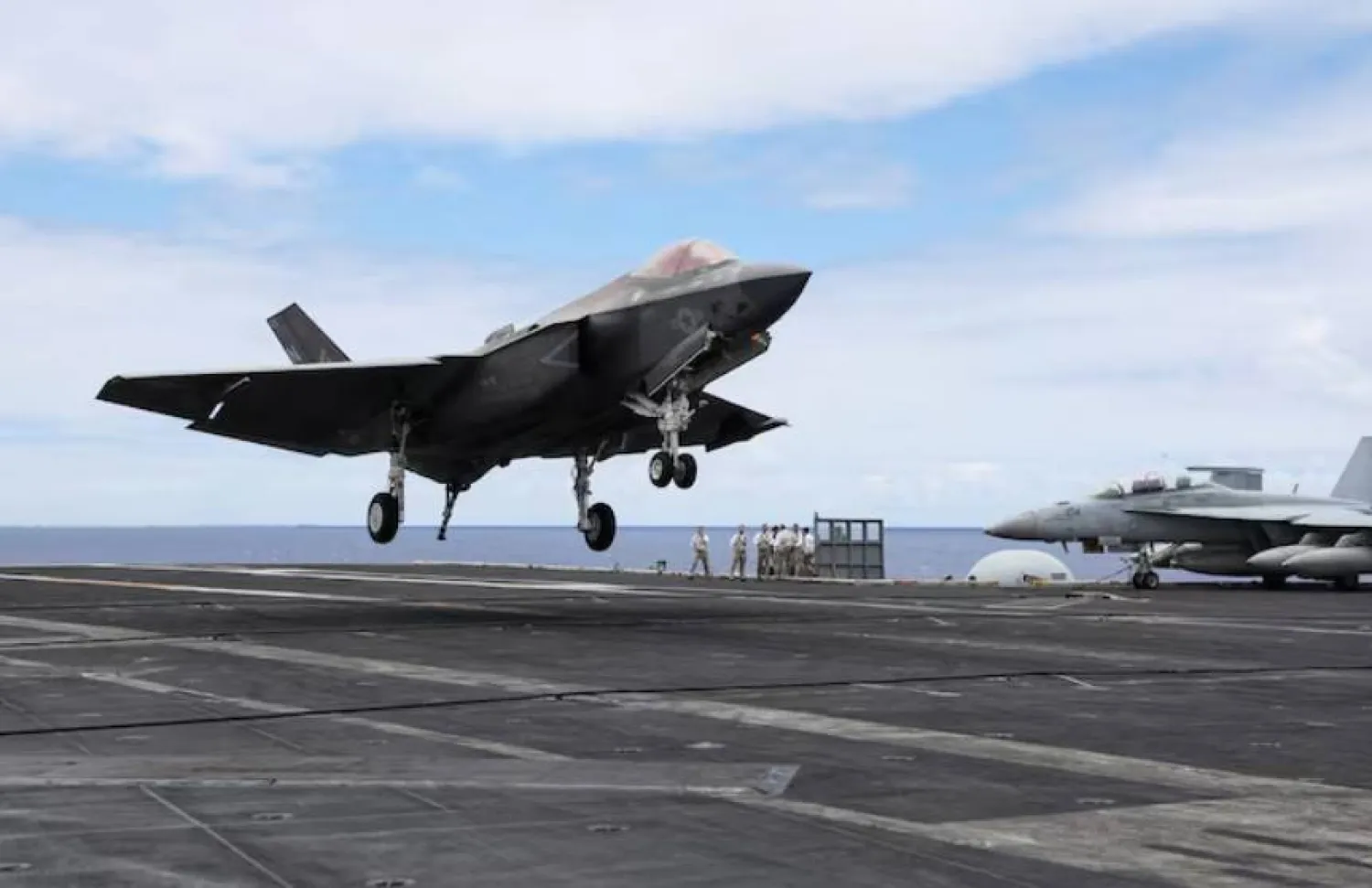 طائرة مقاتِلة من طراز «إف-35» (أرشيفية-رويترز)