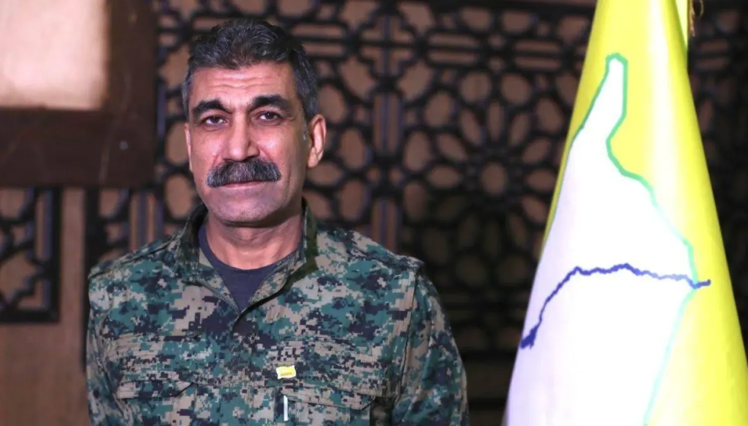 Sipan Hamo, the commander of the Kurdish People's Protection Units (YPG)