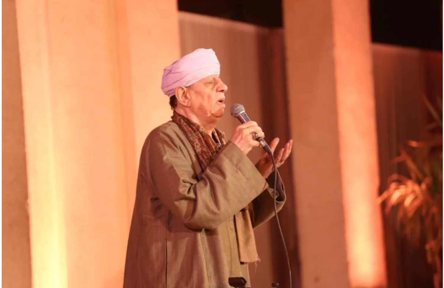 ياسين التهامي خلال الحفل (الأوبرا المصرية)