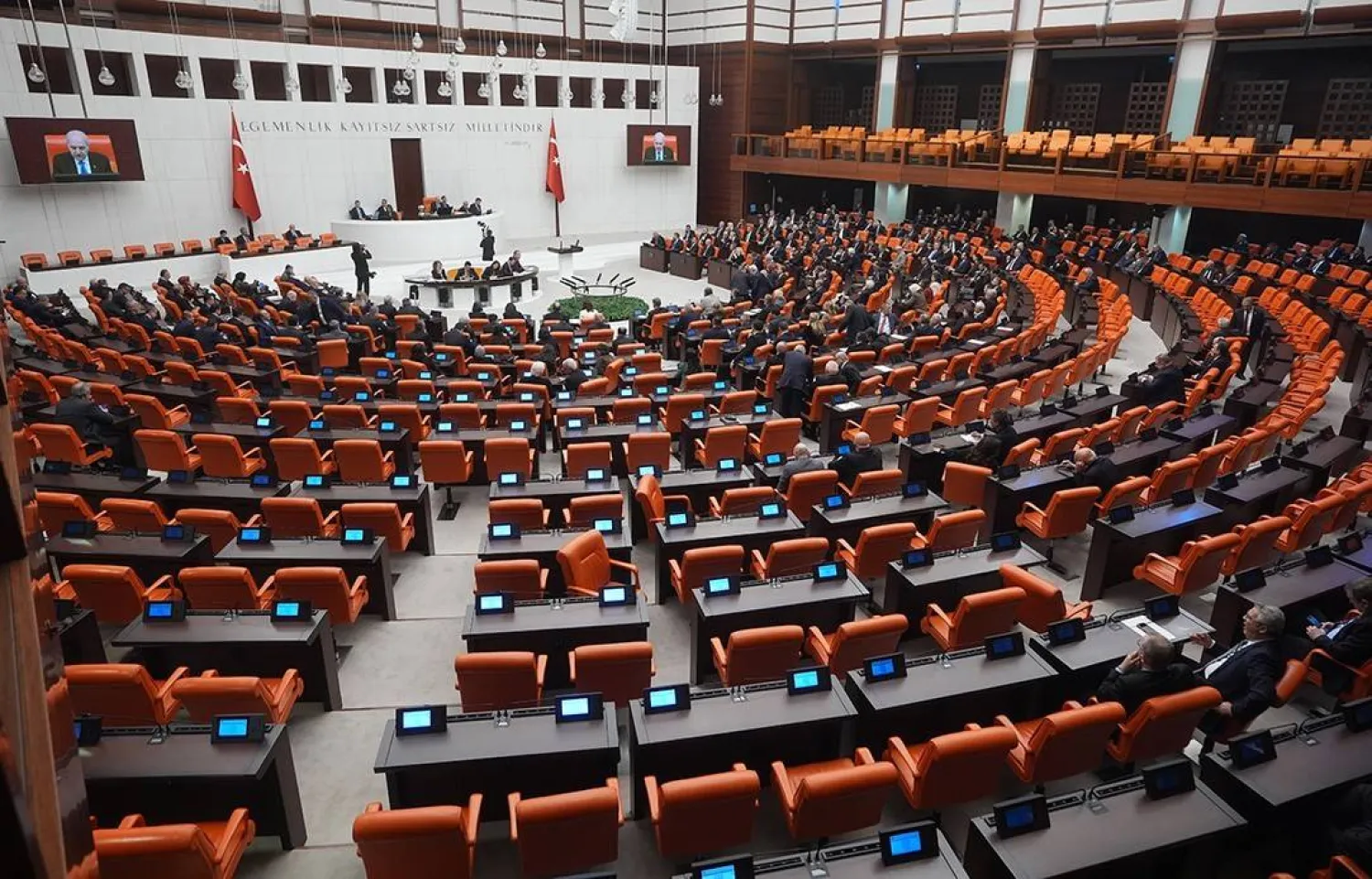 البرلمان التركي عقد جلسة مغلقة الثلاثاء لمناقشة الحرب في إيران وتداعياتها (حساب البرلمان في «إكس»)