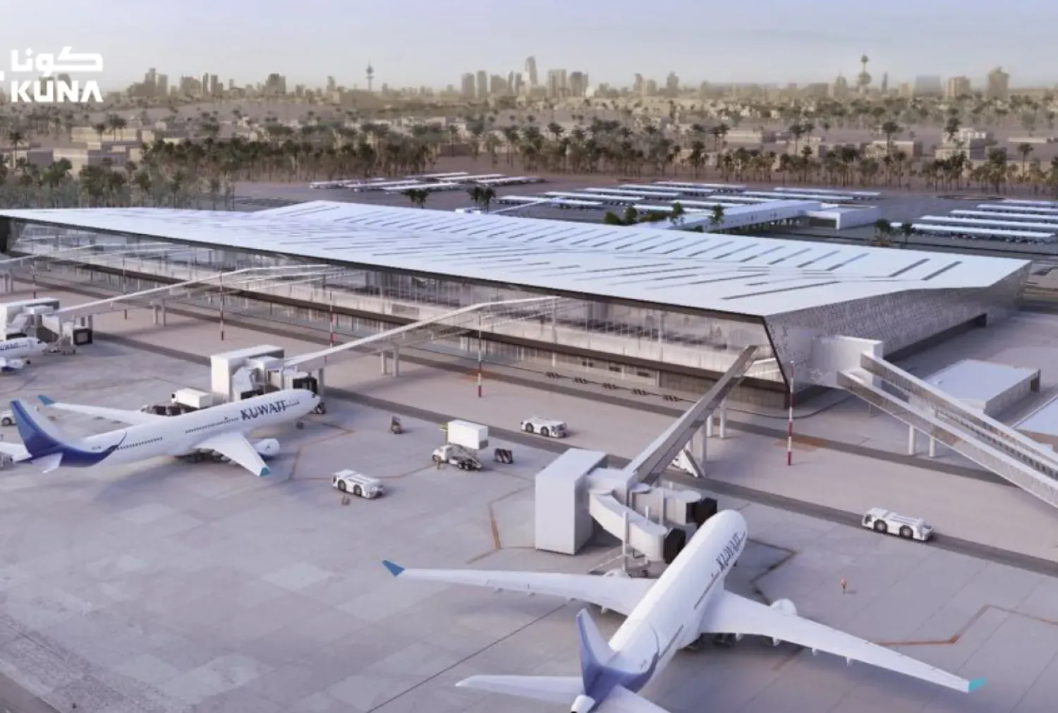 Kuveyt Havalimanı, İHA’ların hedefi oldu (KUNA)