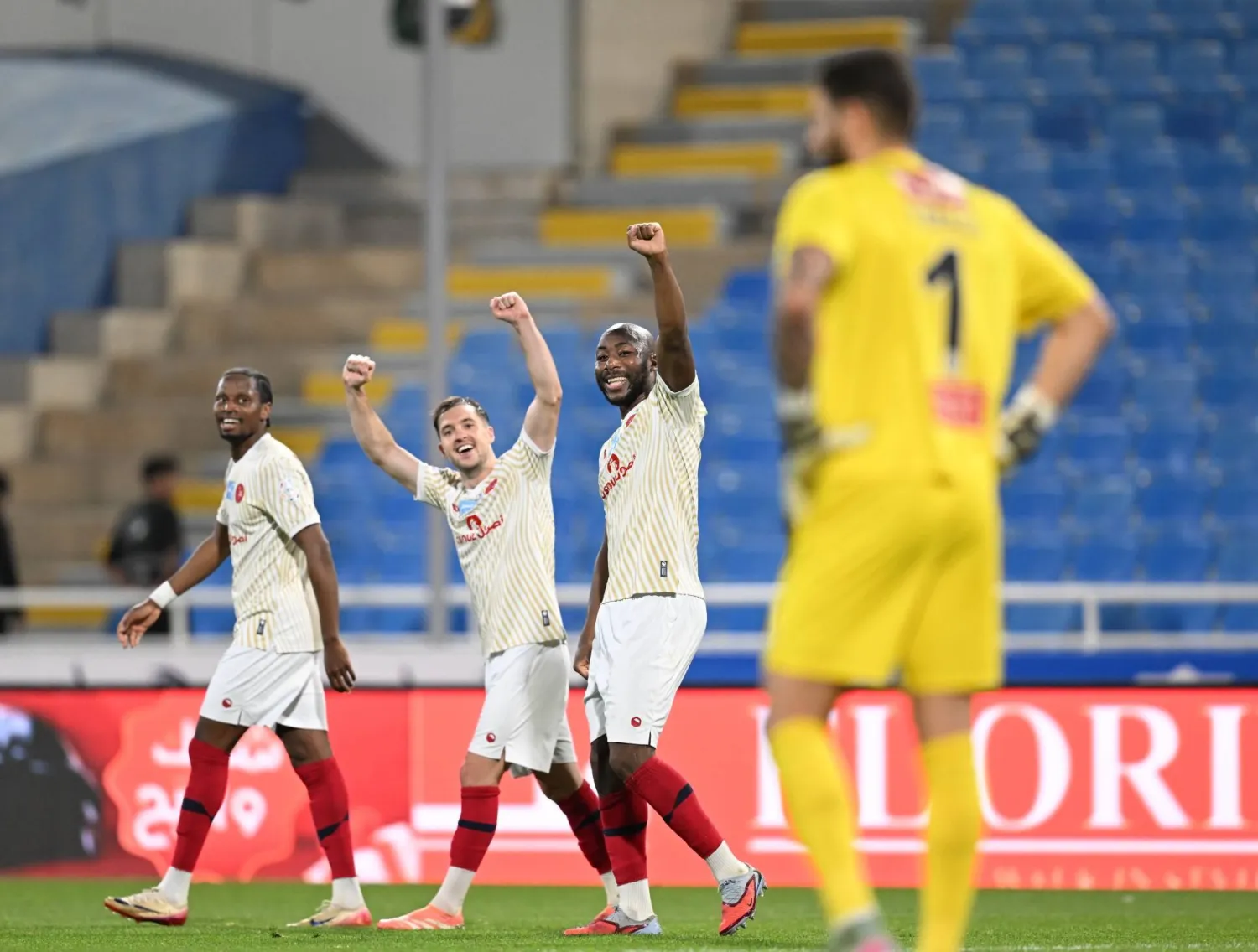 ضمك عزز آمال البقاء بالفوز على النجمة (تصوير: بشير صالح)