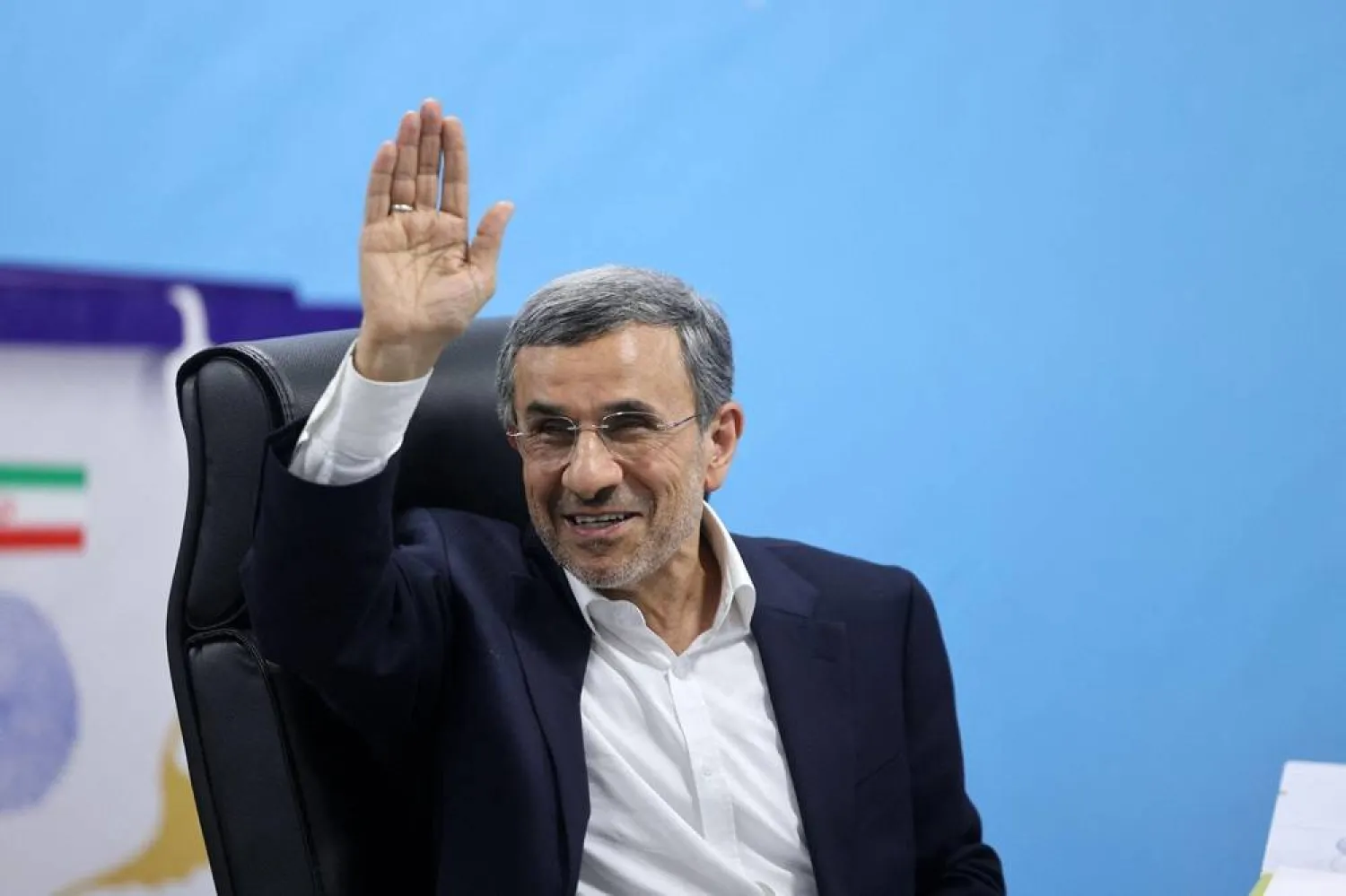 Iranian former President Mahmoud Ahmadinejad. (AFP)