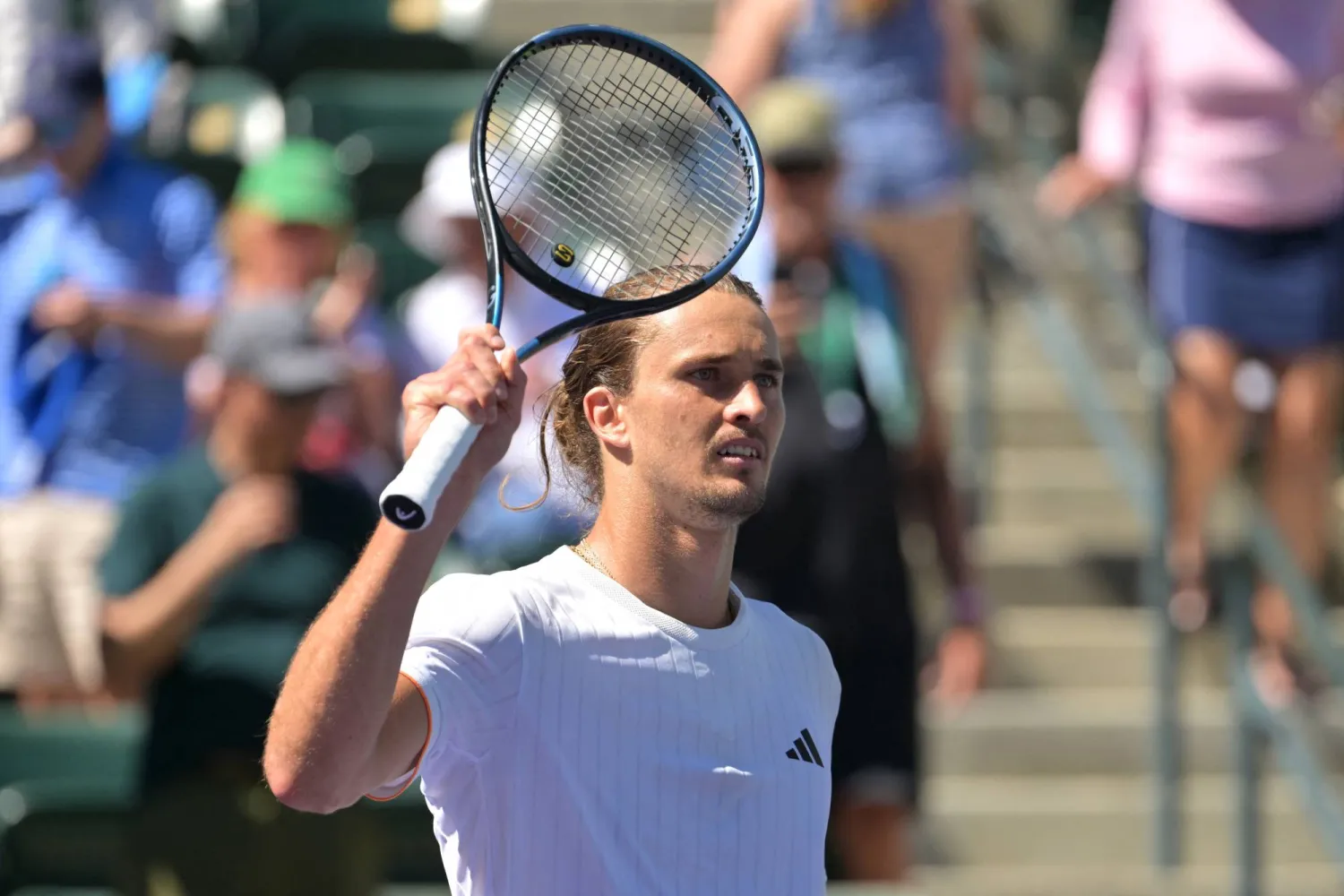 ألكسندر زفيريف إلى نصف نهائي «إنديان ويلز» (رويترز)