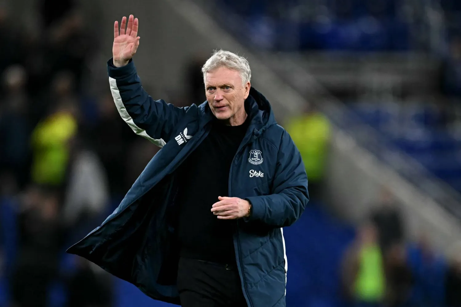 ديفيد مويز مدرب إيفرتون (أ.ف.ب)